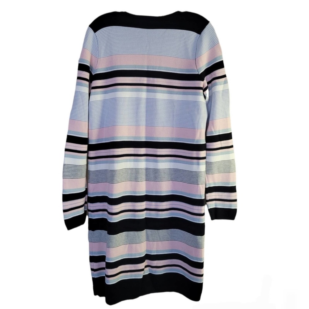 Calvin Klein Colorblock Multi Striped Pattern Cardigan Size S - Picture 8 of 9
